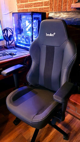 Ergonomic gaming chair for back pain