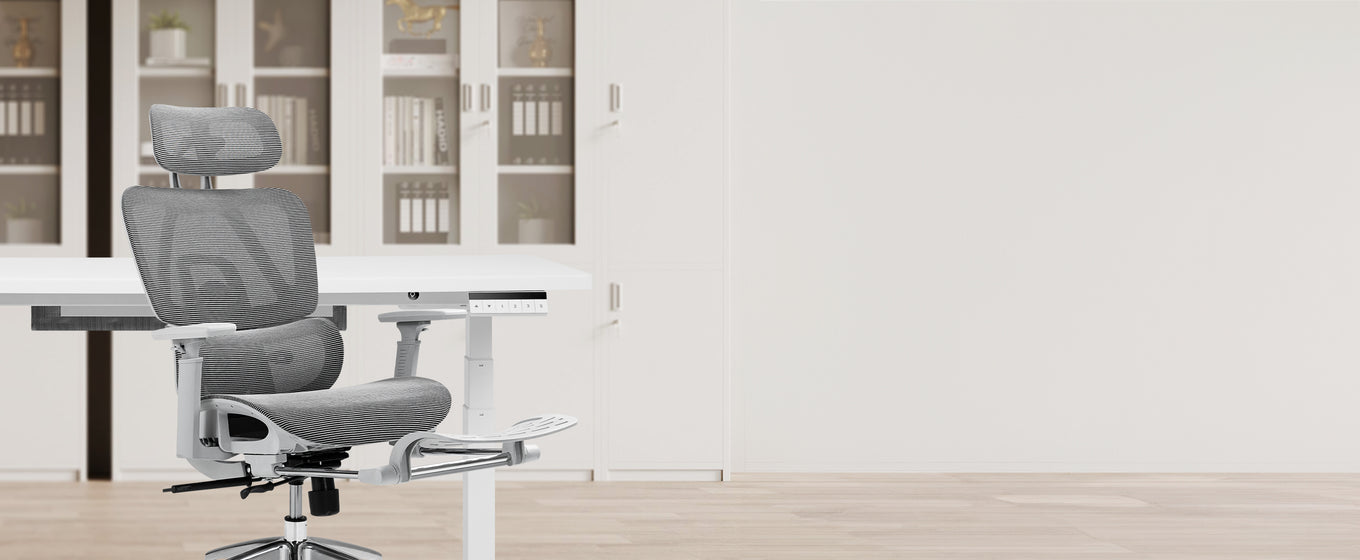 EP460 Series | Ergonomic office chair with footrest