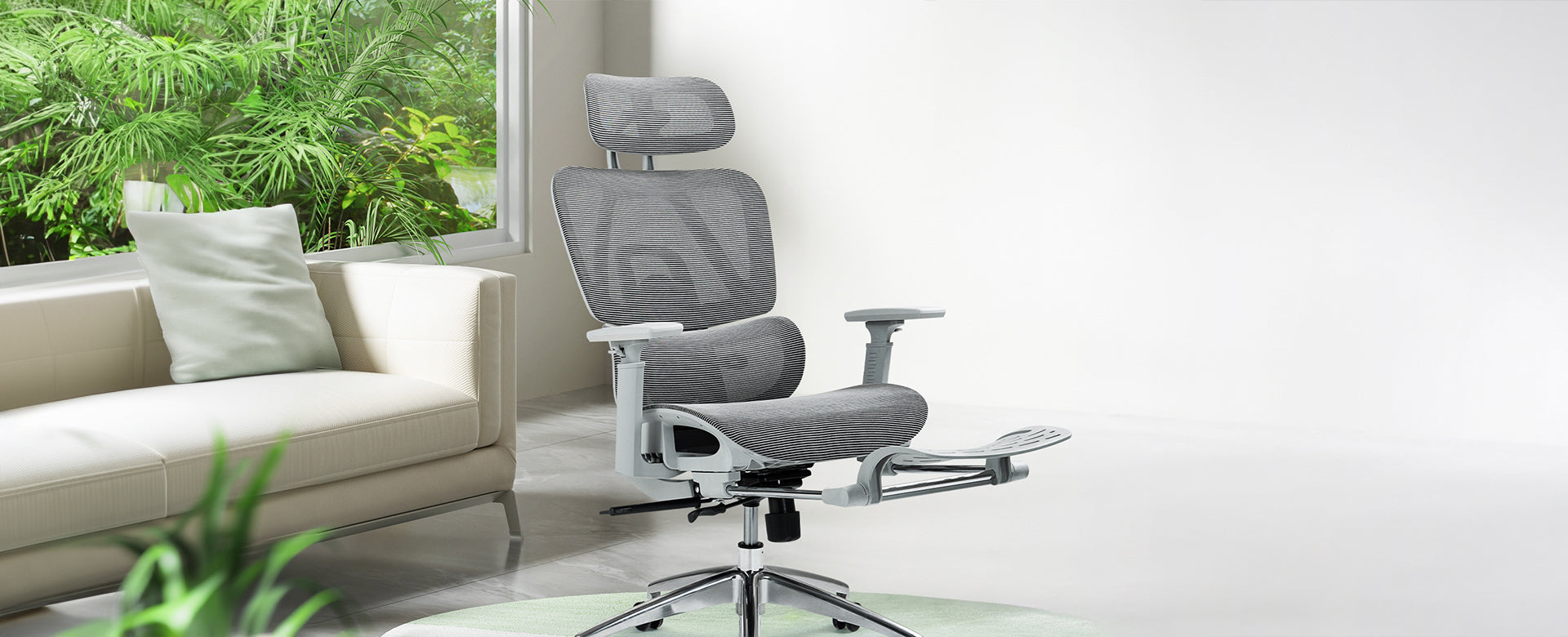 Best Ergonomic Office Chair with Footrest