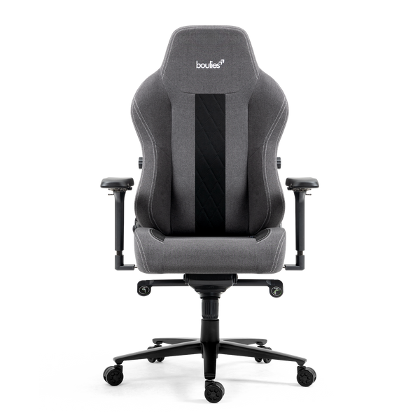 Boulies Master Computer Chair - Water Repellent Fabric / Charcoal Grey